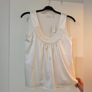 New York & Company Cream Top
